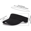 image:imageStructured Brim QuickDry Sun Visor HatLightweight Sun Protection Sports Visor for Running Golf Tennis WomenPurple