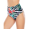 image:imageAmerican Trends High Waisted Bikini Bottoms Ruched Tummy Control Swim Bottom Bathing Suits for WomenStriped Floral