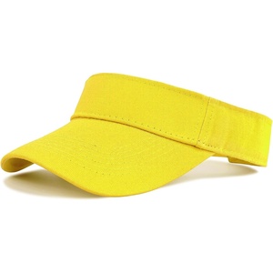 image:imageStructured Brim QuickDry Sun Visor HatLightweight Sun Protection Sports Visor for Running Golf Tennis WomenYellow