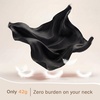 image:imageAmerican Trends 235 Womens Satin Scarf Lightweight Silk Feeling Neck Scarf Square Neckerchief for Daily Wear amp CostumesBlack