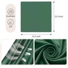 image:imageAmerican Trends 235 Womens Satin Scarf Lightweight Silk Feeling Neck Scarf Square Neckerchief for Daily Wear amp CostumesDark Green