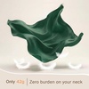 image:imageAmerican Trends 235 Womens Satin Scarf Lightweight Silk Feeling Neck Scarf Square Neckerchief for Daily Wear amp CostumesDark Green