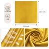 image:imageAmerican Trends 235 Womens Satin Scarf Lightweight Silk Feeling Neck Scarf Square Neckerchief for Daily Wear amp CostumesGold