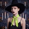 image:imageAmerican Trends 235 Womens Satin Scarf Lightweight Silk Feeling Neck Scarf Square Neckerchief for Daily Wear amp CostumesGreen