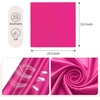 image:imageAmerican Trends 235 Womens Satin Scarf Lightweight Silk Feeling Neck Scarf Square Neckerchief for Daily Wear amp CostumesHot Pink