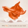 image:imageAmerican Trends 235 Womens Satin Scarf Lightweight Silk Feeling Neck Scarf Square Neckerchief for Daily Wear amp CostumesOrange