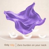image:imageAmerican Trends 235 Womens Satin Scarf Lightweight Silk Feeling Neck Scarf Square Neckerchief for Daily Wear amp CostumesPurple