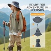 image:imageAmerican Trends Quick Dry Boys Sun Hat  Dual Adjustable UV Protection Breathable Kids Safari Bucket Cap for Beach PoolLight Beige