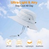 image:imageAmerican Trends Quick Dry Boys Sun Hat  Dual Adjustable UV Protection Breathable Kids Safari Bucket Cap for Beach PoolRose