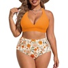 Orange Floral