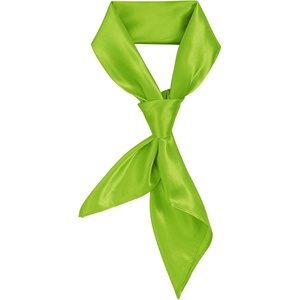 image:imageAmerican Trends 235 Womens Satin Scarf Lightweight Silk Feeling Neck Scarf Square Neckerchief for Daily Wear amp CostumesGreen