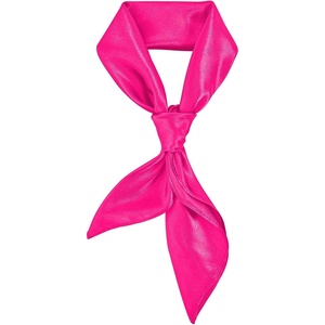 image:imageAmerican Trends 235 Womens Satin Scarf Lightweight Silk Feeling Neck Scarf Square Neckerchief for Daily Wear amp CostumesHot Pink