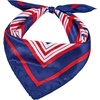 image:imageAmerican Trends Sailor Scarf Flight Attendant Neck ScarfRed White And Blue Bandana For WomenYacht Rock Party AccessoriesBlue red and White Stripes