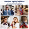 image:imageAmerican Trends Sailor Scarf Flight Attendant Neck ScarfRed White And Blue Bandana For WomenYacht Rock Party AccessoriesRed and White Stripes