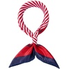 image:imageAmerican Trends Sailor Scarf Flight Attendant Neck ScarfRed White And Blue Bandana For WomenYacht Rock Party AccessoriesRed and White Stripes