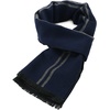 image:imageAmerican Trends Mens Winter Scarf Soft Warm Scarves Winter Gifts for MenBlue  Grey Stripe