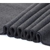 image:imageAmerican Trends Mens Winter Scarf Soft Warm Scarves Winter Gifts for MenSolid Dark Grey