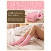 image:imageFuzzy Socks in Envelope Gift Package UltraSoft Plush Cozy Gift for Women  A thoughtful gift for women With ultrasoft fuzzy socks Envelope Gift Package Ready to GiftPink