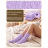 image:imageFuzzy Socks in Envelope Gift Package UltraSoft Plush Cozy Gift for Women  A thoughtful gift for women With ultrasoft fuzzy socks Envelope Gift Package Ready to GiftPurple
