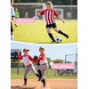 image:imageAmerican Trends Girls Kids Soccer Socks Softball Baseball Football Youth Boys Long Tube Knee High Athletic Socks2 Pack Black Navy
