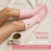image:imageCoral Fleece Fuzzy Socks UltraSoft Warm Sleep Socks Unisex Cozy Gift  Cloudsoft coral fleece wraps feet in gentle warmth for sleeping lounging spa days and comforting selfcare giftsPink