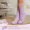 image:imageCoral Fleece Fuzzy Socks UltraSoft Warm Sleep Socks Unisex Cozy Gift  Cloudsoft coral fleece wraps feet in gentle warmth for sleeping lounging spa days and comforting selfcare giftsPurple